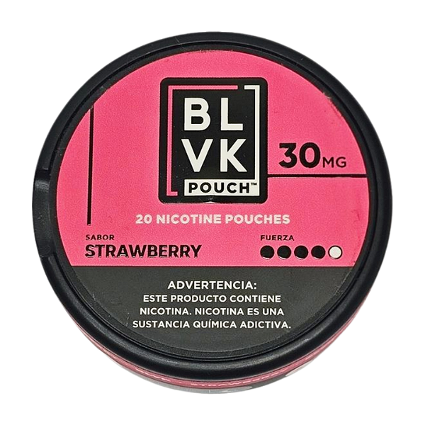Bolsas de Nicotina BLVK Pouch 30mg – Strawberry