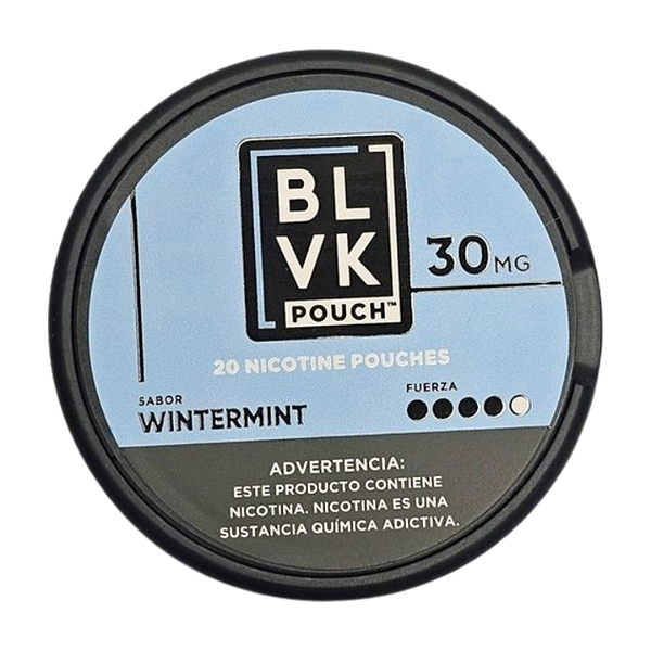 Bolsas de Nicotina BLVK Pouch 30mg – Wintermint