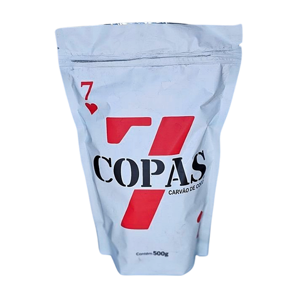 Carvão 7 Copas Hexagonal - 500g