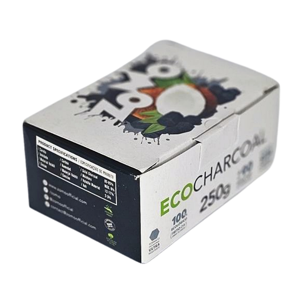 Carvão Zomo Hexagonal - 250g