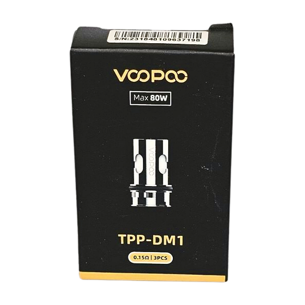Coil Voopoo TPP-DM1 0.15Ω - Caixa Com 3 Unidades