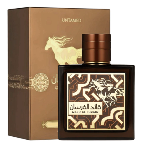 Perfume Árabe Qaed Al Fursan Untamed Marrom Eau De Parfum 90ml