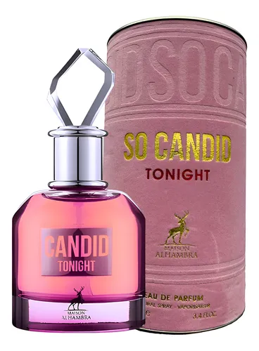 Perfume arabe So Candid Tonight 100ml – Feminino