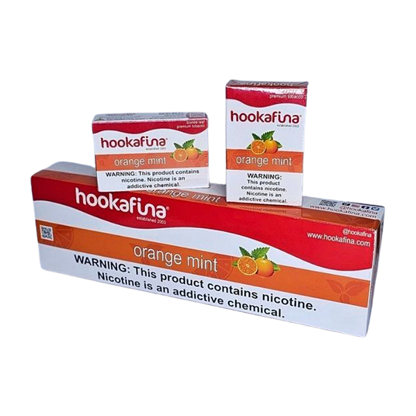 Caixa Essência Hookafina 50g - Orange Mint