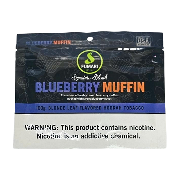 Essência Premium Fumari 100g - Blueberry Muffin