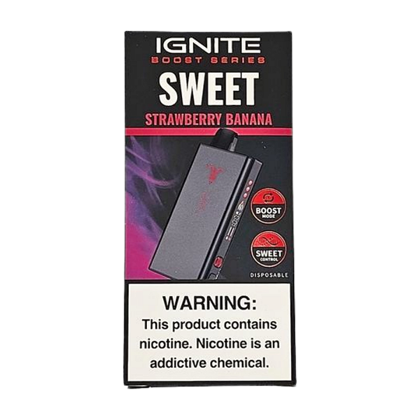 Pod Descartável Ignite Sweet Boost Berries 40k - Strawberry Banana
