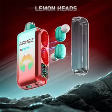 Pod Descartavel AiRMEZ com Fone de Ouvido 2 in 1 - Lemon Heads
