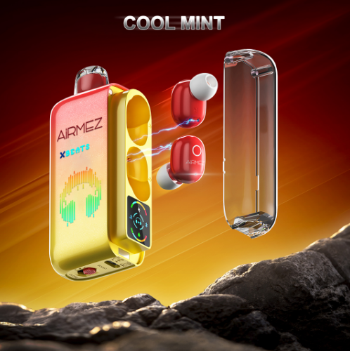 Pod Descartavel AiRMEZ com Fone de Ouvido 2 in 1 - Cool Mint