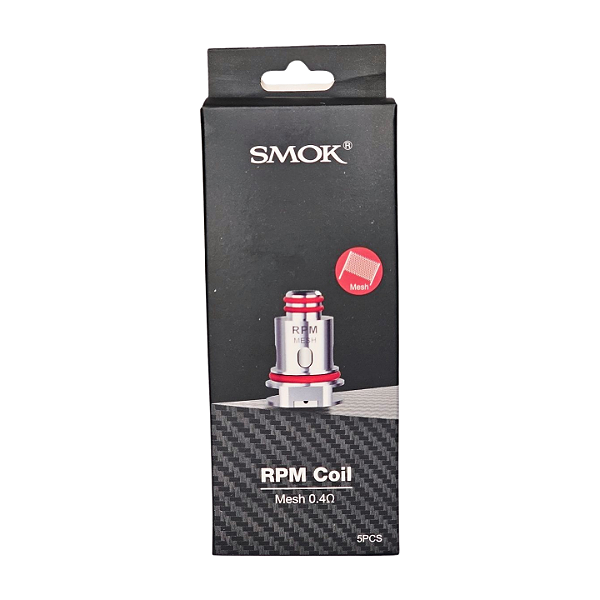 Coil Smok RPM 0.4 Mesh - caixa com 5 unidades