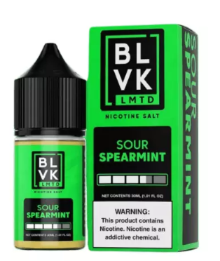 Líquido Juice Nicsalt BLVK Pod - Sour Spearmint 35mg - 30ml