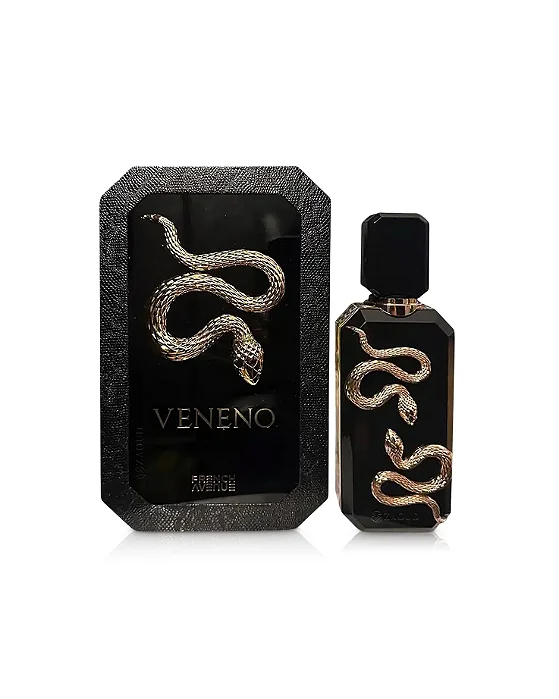 Perfume Arabe French Avenue Veneno Black 100ml - Unisexx