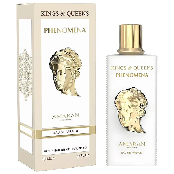 Perfume Árabe Original Amaran Kings & Queens - Phenomena 100ml Feminino