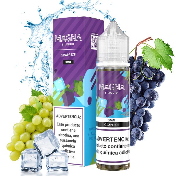 Líquido Juice Magna - Grape Ice 3mg - 60ml