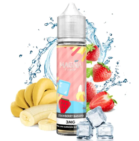 Líquido Juice Magna - Strawberry Banana 3mg - 60ml
