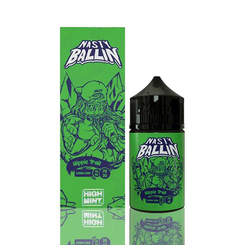 Líquido Juice Nasty Juice 3mg Ballin - Hippie Trail High Mint - 60ml