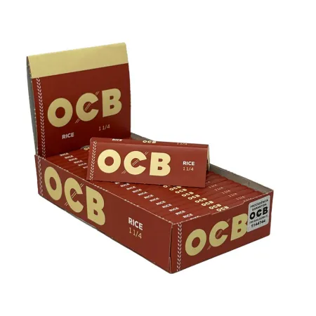 Caixa De Seda OCB 1.1/4 - Rice