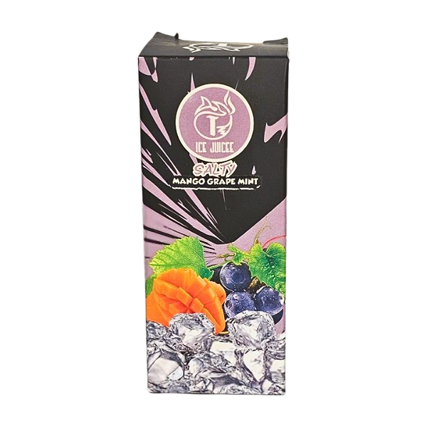 Liquido Juice Nicsalt Ice Juicee - Mango Grape Mint 35mg