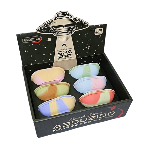 Cuia de Silicone SPA ABDUZIDO - Coleção CREAM