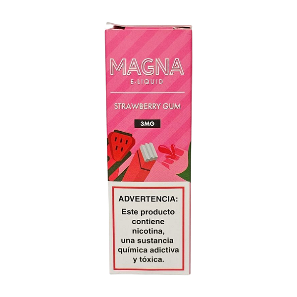 Líquido Juice Magna Ice - Strawberry Gum 3mg - 100ml