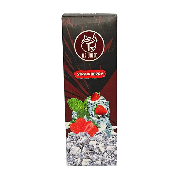 Liquido Juice Freebase Ice Juicee - Strawberry 60ml 3mg