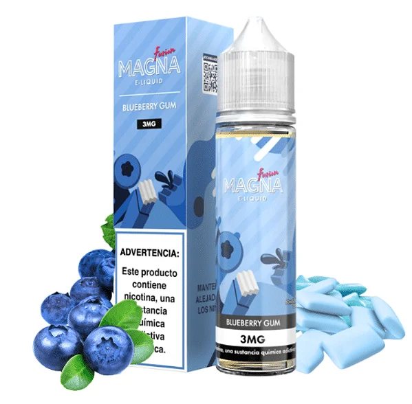 Líquido Juice Magna Fusion - Blueberry Gum 3mg - 60ml