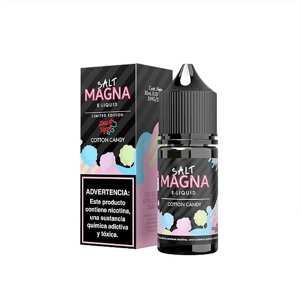 Líquido Juice Nicsalt Magna Salt - Cotton Candy - 20mg