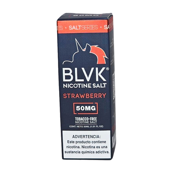 Líquido Juice Nicsalt BLVK Pod - Strawberry 50mg - 30ml
