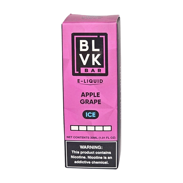 Líquido Juice Nicsalt BLVK Pod Bar - Apple Grape 50mg - 30ml