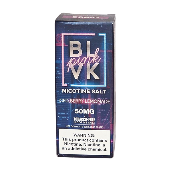 Líquido Juice Nicsalt BLVK Pod Pink - Iced Berry Lemonade 50mg - 30ml
