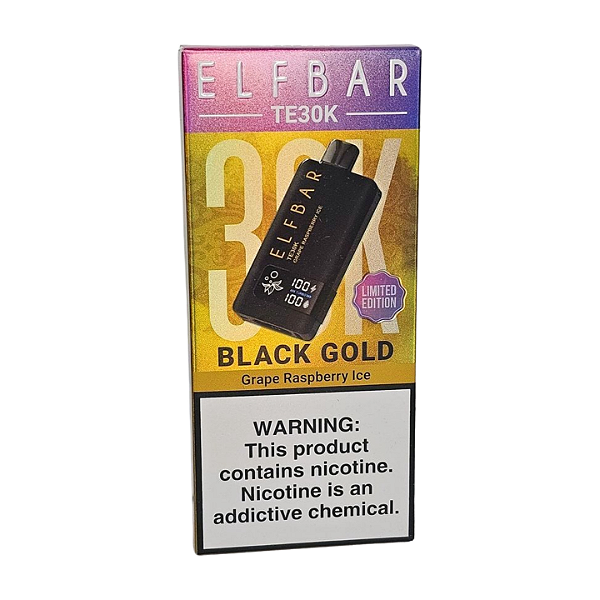 Pod Descartável Elfbar TE30K - Grape Raspberry Ice
