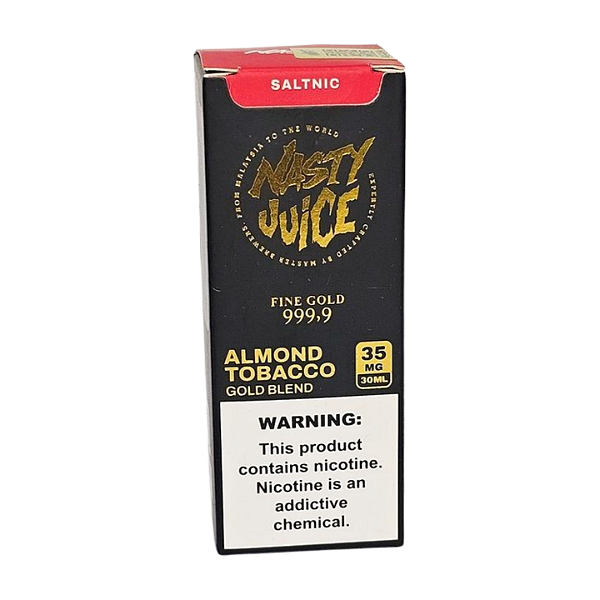 Líquido Juice Nicsalt Nasty Juice - Almond Tobacco Gold Blend 35mg 30ml