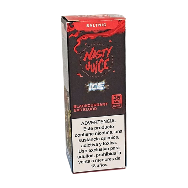Líquido Juice Nicsalt Nasty Juice - Bad Blood Ice 35mg 30ml