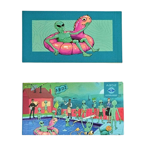 Piteira de Papel Abduzido - Extra Large