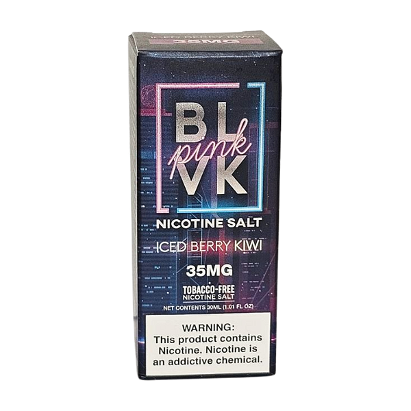Líquido Juice Nicsalt BLVK Pod Pink - Iced Berry Kiwi 35mg - 30ml