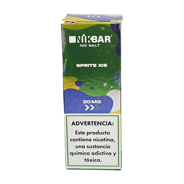 Líquido Juice Nicsalt Nikbar - Sprite Ice 35mg - 30ml