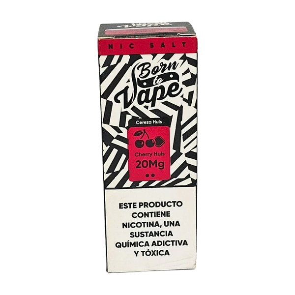Líquido Juice Nicsalt Born To Vape - Cherry Huls 35mg - 30ml