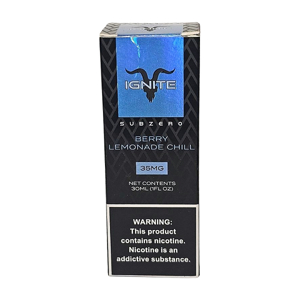Líquido Juice Nicsalt Ignite Subzero - Berry Lemonade Chill 35mg - 30ml