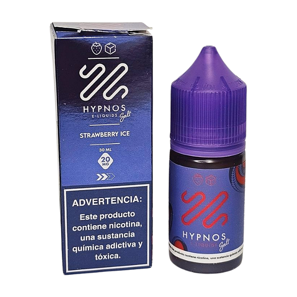 Líquido Juice Nicsalt Hypnos - Strawberry Ice 35mg - 30ml