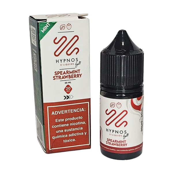Líquido Juice Nicsalt Hypnos - Spearmint Strawberry 35mg - 30ml