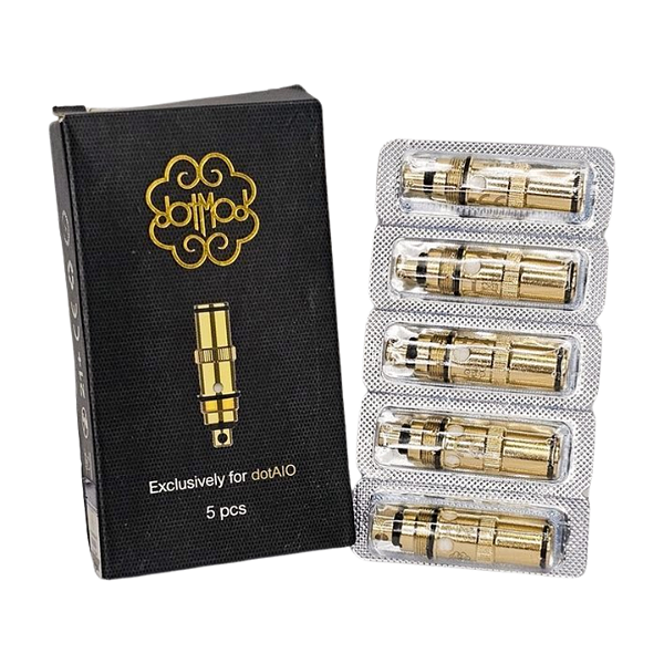 Coil DOTMOD dotAIO 0.3Ω - Caixa com 5 unidades