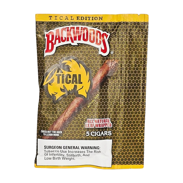 Charutinho Backwoods All Natural Leaf Wrapper - Tical 5x