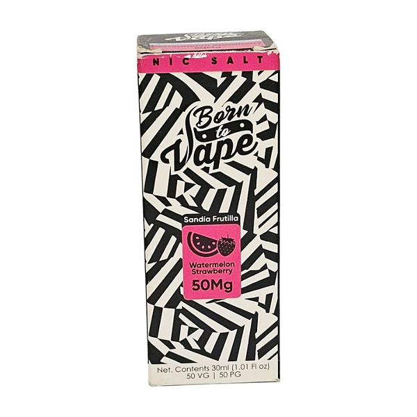 Líquido Juice Nicsalt Born To Vape - Watermelon Strawberry - 50mg