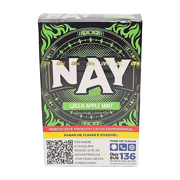 Essência Secrets Of NAY Tobacco 50g - Green Apple Mint