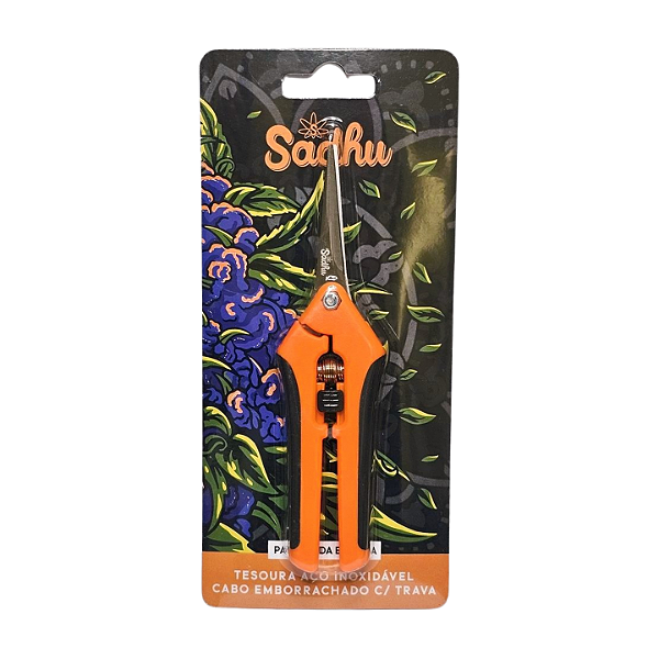 Tesoura Sadhu para Poda com Trava – Segurança e Precisão no Corte