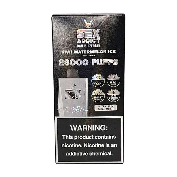 Pod Descartável Sex Addict S280 - Kiwi Watermelon Ice