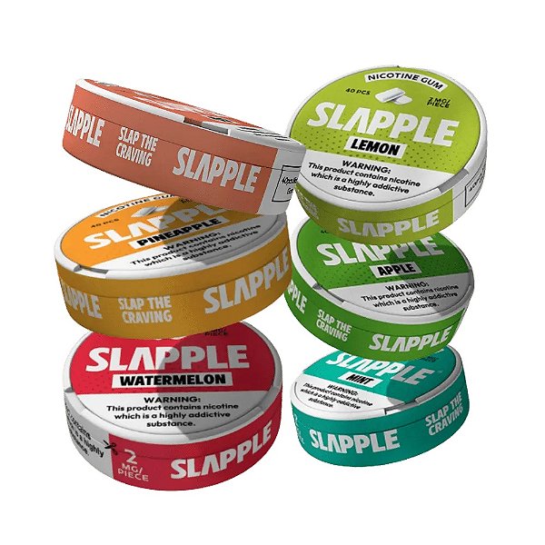 Nicotine Gum Slapple - Chicletes de Nicotina