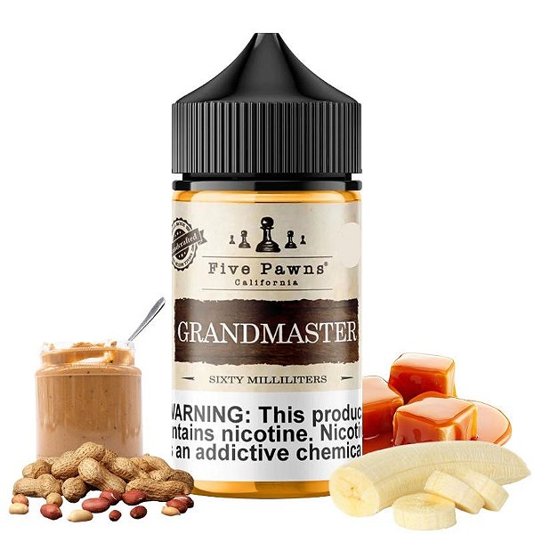 Líquido Juice Five Paws - Grandmaster 6mg 60ml
