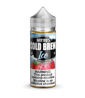 Líquido Juice Nitro's Cold Brew Ice - Strawberry Icee 100ml 3mg