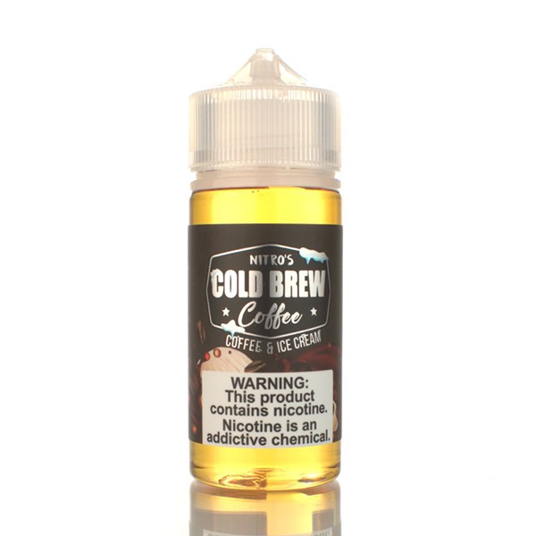 Líquido Juice Nitro's Cold Brew Coffee - Coffee & Ice Cream 100ml 3mg