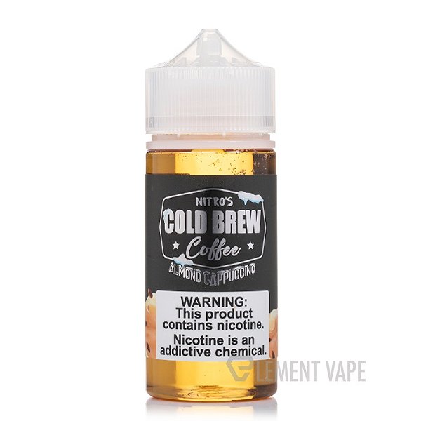 Líquido Juice Nitro's Cold Brew Coffee - Almond Cappuccino 100ml 3mg
